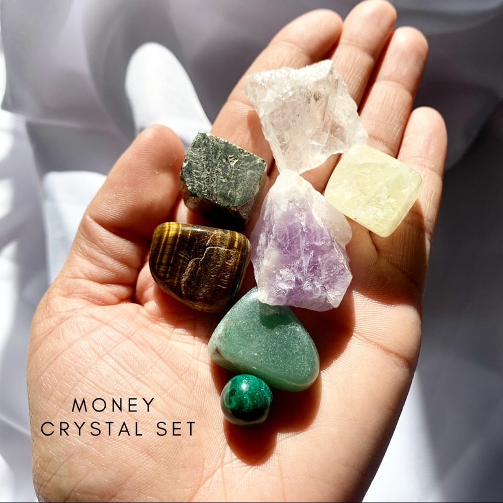 Money (Abundance & Prosperity) Crystal Set